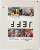 EAGLE 'RIDERS OF THE RANGE' ORIGINAL ARTWORK: An original Hulton Press Eagle Comics original