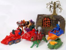 MASTERS OF THE UNIVERSE: A collection of assorted vintage Mattel Masters Of The Universe action