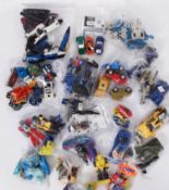 TRANSFORMERS: A very good collection of assorted vintage G1 Transformers by Hasbro.