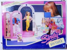 SINDY: A Sindy Fashion Boutique playset, by Hasbro. Within the original box.