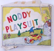 NODDY PLAYSUIT: A very rare 1950's (1959) Weatherkit Productions made ' Noddy Playsuit ' child's