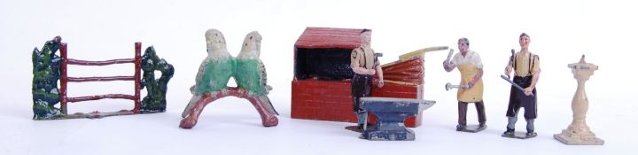 BRITAINS / LEAD: A collection of vintage early - mid 20th century lead figures,