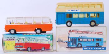 FRICTION POWER: Two NFIC vintage 1970's Friction Powered vehicles, both boxed.