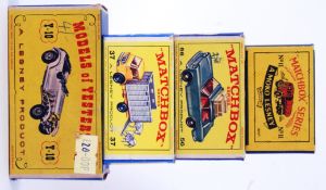 MATCHBOX: A collection of 4x Matchbox Lesney diecast models, comprising of; No.