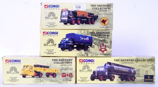 CORGI: A collection of 4x Corgi Classics 'Brewery Collection' boxed diecast models.