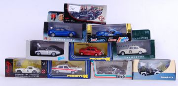 1:43 PRECISION DIECAST: A good collection of 10x boxed precision diecast models,