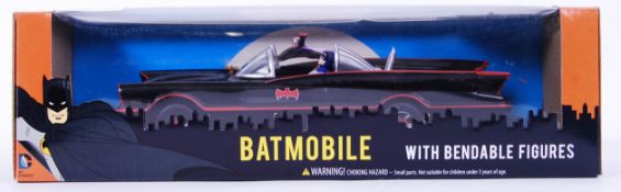 BATMAN: A ' Classic TV Series ' Batman Batmobil model car 'With Bendable Figures'. 9