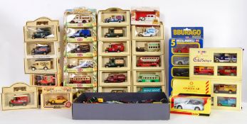 DIECAST: A box of assorted vintage boxed diecast to include Lledo, TV Times, Darling Buds Of May,