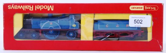 HORNBY: An original vintage Triang Hornby 00 gauge R553 Caledonian railway train set locomotive and