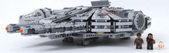 STAR WARS LEGO: A Star Wars Lego set 75105 ' Millennium Falcon .