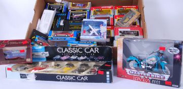 DIECAST: A collection of assorted boxed diecast models to include Matchbox Models Of Yesteryear,