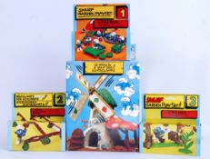 SMURFS; An original vintage Schleich 'Original Smurf Windmill ' within the original box,