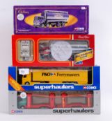 CORGI: A collection of 4x Corgi Hauliers boxed diecast models - 2x being Superhaulers,