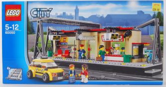 LEGO CITY: An original Lego City 60050 Train Station set. Factory sealed, unused and as new.