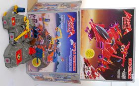 MANTA FORCE: A good collection of vintage Bluebird Mana Force sci fi related action playsets.