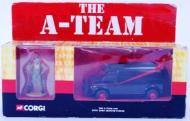THE A TEAM: A Corgi boxed diecast model A Team van with Mr T scale figure.