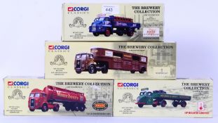 CORGI: A collection of 4x Corgi Classics 'Brewery Collection' boxed diecast models.