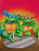 ORIGINAL TEENAGE MUTANT HERO TURTLES ARTWORK;