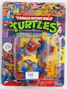 TEENAGE MUTANT NINJA TURTLES: An original vintage 1990's Playmates made Teenage Mutant Ninja