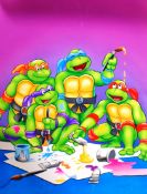 ORIGINAL TEENAGE MUTANT HERO TURTLES ARTWORK;