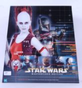 STAR WARS: A Hasbro made Star Wars Masterpiece Edition ' Aurra Sing ' action figure,