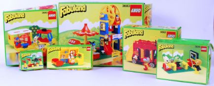 LEGO: A large quantity of vintage ' Fabuland ' Lego sets. Mostly all boxed, but some loose.