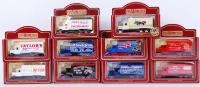 PROMOTIONAL LLEDO: A collection of ProMotors promotional Lledo diecast models;