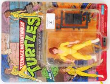 TEENAGE MUTANT NINJA TURTLES: An original vintage Playmates Teenage Mutant Ninja Turtles carded