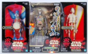 STAR WARS: A collection of three mint,