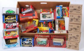 DIECAST: A large box of assorted boxed diecast to include; 007 James Bond Shell Collection, Oxford,