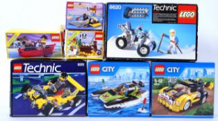 LEGO: A collection of 7x vintage boxed Lego sets to include Legoland 6245, 6235.
