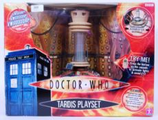 DOCTOR WHO: An original Character Toys made Doctor Who TARDIS Playset.