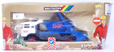 BRITAINS: An original vintage Britains diecast model 9920 Skip Lorry. Mint, within the original box.