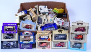 LLEDO: A large collection of approx 50+ vintage Lledo Days Gone (and variations) boxed diecast