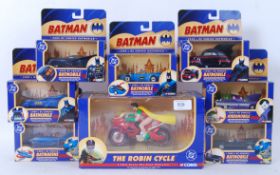BATMAN: An original 1:16 scale Corgi made diecast model Batman ' Robin Cycle ' diecast model,