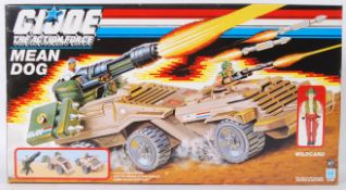 GI JOE: An original vintage Hasbro made GI Joe action figure playset vehicle ' Mean Dog '.