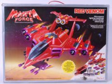 MANTA FORCE: A vintage Bluebird made Manta Force playset ' Red Venom ' - within the original box.