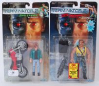 TERMINATOR: Two original vintage Kenner made Terminator 2 carded action figures - Meltdown