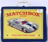 MATCHBOX: A vintage Matchbox Lesney Collectors carry case,