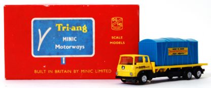 MINIC MOTORWAYS: An original vintage Triang Minic Motorways M1547 ' Bedford Container Lorry ' with