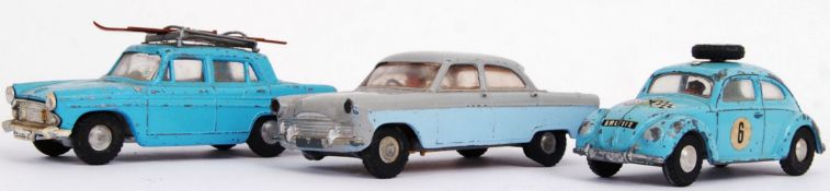 SPOT ON: A collection of 3x original vintage Triang Spot On 1/42 scale loose diecast models -