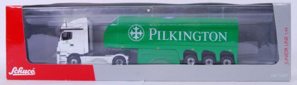 SCHUCO: An original Schuco precision diecast large 1:43 scale diecast model Pilkington Lorry - mint,