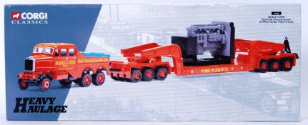 CORGI HEAVY HAULAGE: A Corgi Heavy Haulage diecast model set No.