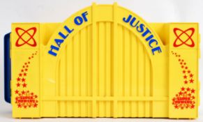 HALL OF JUSTICE: An original vintage 1980's Kenner made ' Hall Of Justice ' Super Powers action