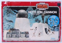 STAR WARS: An original vintage 1982 Kenner made Star Wars ' Micro Collection ; Hoth Ion Cannon '.