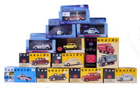 VANGUARDS: A collection of 12x precision diecast model Vanguards vehicles.
