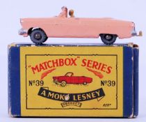 RARE VARIATION LESNEY: An original vintage rare variation Matchbox Moko Lesney diecast model No.