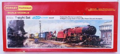 HORNBY: An original vintage Hornby 00 gauge railway trainset set R506 ' Freight Set ,
