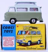 CORGI: An original vintage Corgi Toys diecast model Ford Thames Airborne Caravan 420.