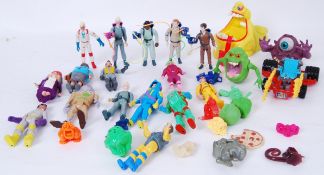 THE REAL GHOSTBUSTERS: A collection of assorted vintage Kenner The Real Ghostbusters action figures
